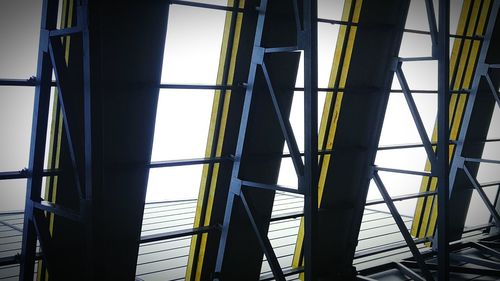 Low angle view of built structure against sky