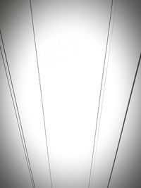 Low angle view of power lines