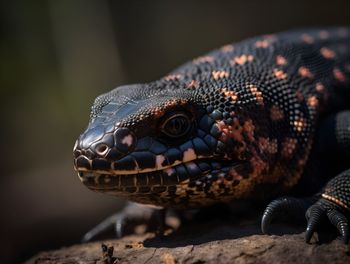 Close-up of lizard