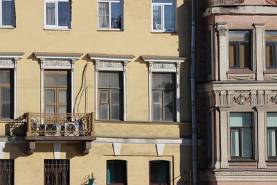 View of residential buildings