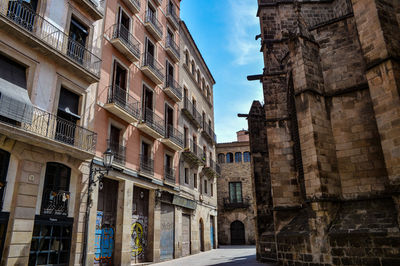 Street view of barcelona
