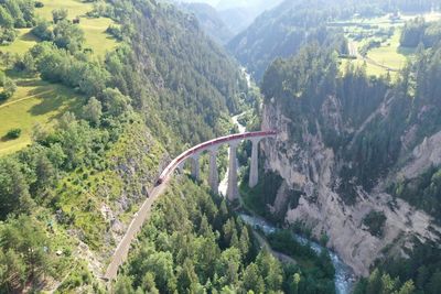 Scenic view of mountains