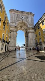 View of historical building