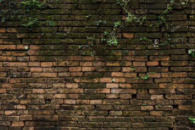Full frame shot of brick wall