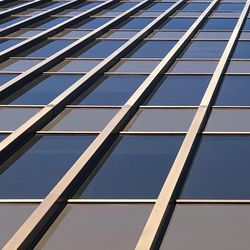 Low angle view of glass building