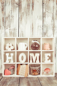 Food on table