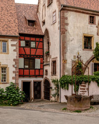 Beautiful old half-timbered house that i have found strolling through riquewihr, france