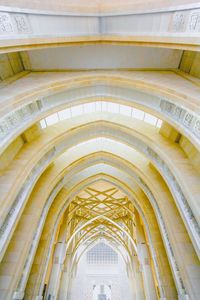 Low angle view of ceiling