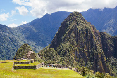 Machupicchu seven wonder of the world at peru