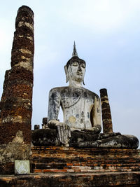 Low angle view of a temple