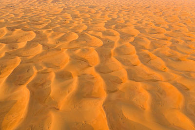 Full frame shot of sand land