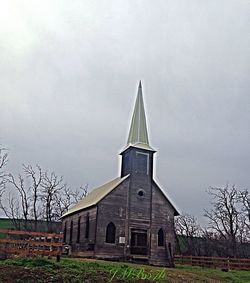 View of church against sky