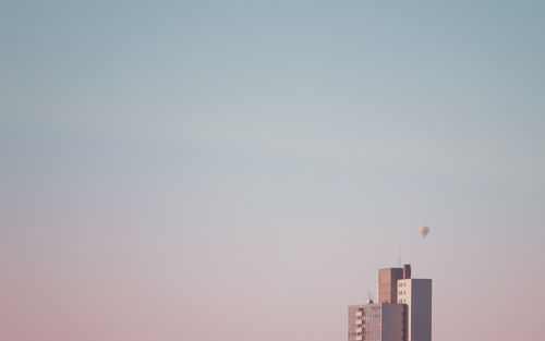 Low angle view of building against sky