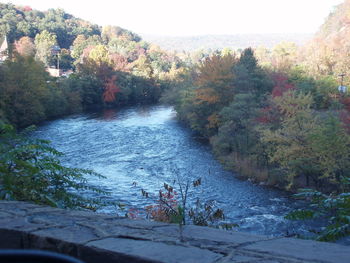 River with mountain in background