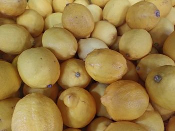 Full frame shot of fruits for sale at market stall