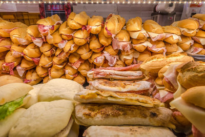 Close-up of food for sale