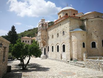 View of historic building against sky