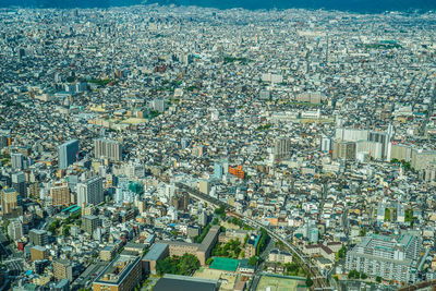 Aerial view of cityscape