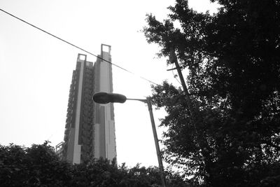 Low angle view of building against sky