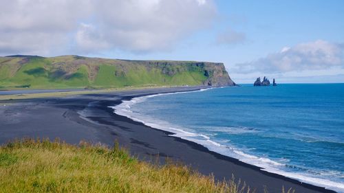 Black sands of iceland