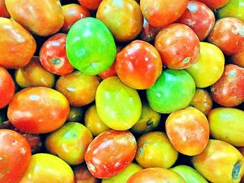 Full frame shot of multi colored candies