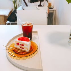 Close-up of drink on table