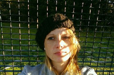 Portrait of young woman