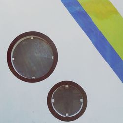 Close-up of object on wall