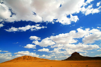 Landscape against sky