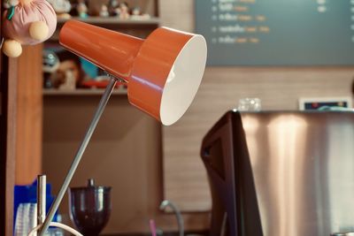 Close-up of food on table at home
