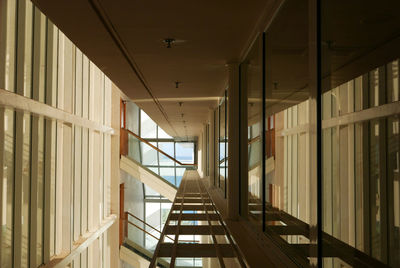 Corridor in building