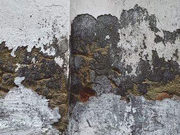 Full frame shot of old wall