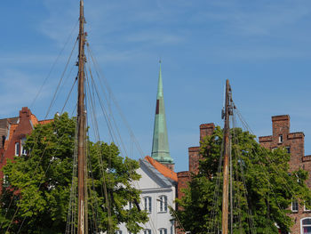 Lübeck at the baltic sea