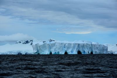 Panoramic view of sea against sky