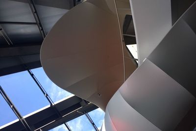 Low angle view of modern building