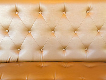 Full frame shot of sofa