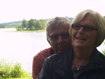 Portrait of smiling senior couple 