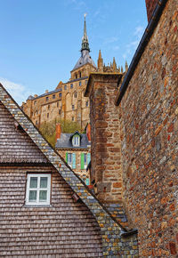 Low angle view of a temple