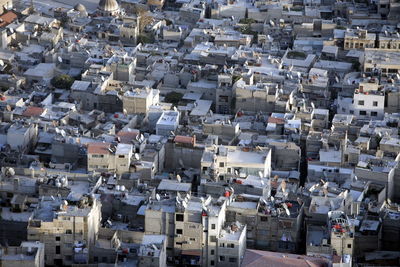 Full frame shot of buildings in city