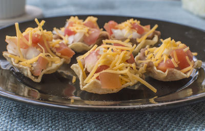 Close-up of food in plate