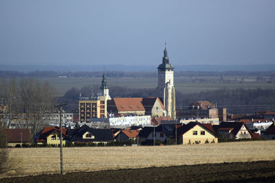 Clock tower against sky