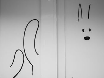 Close up of electric lamp