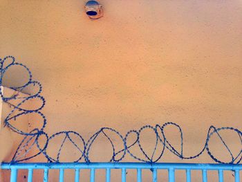 Graffiti on sand at beach