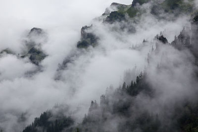 Low angle view of clouds in sky