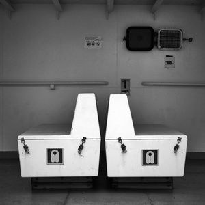 Information sign on wall