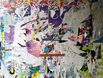 Graffiti on wall