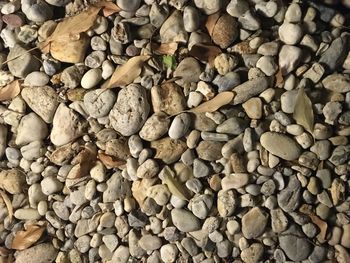 Full frame shot of stones