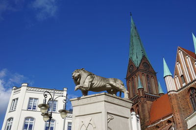 Low angle view of church