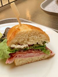 Close-up of sandwich