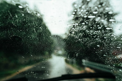 Raindrops on glass window